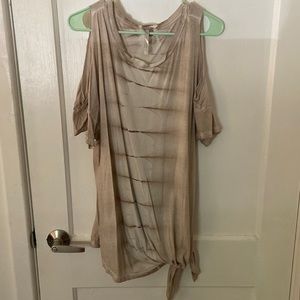 Tie dye Blouse with cut out details